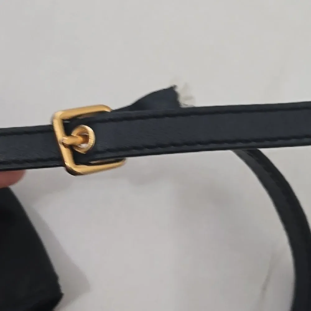 Marc by Marc Jacobs Black Crossbody with Gold Accents - Picture 7 of 12